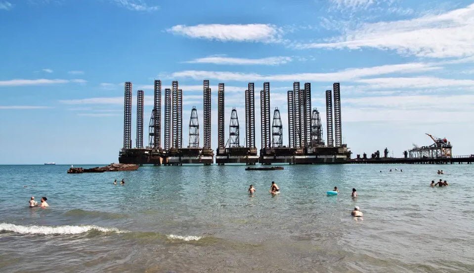 Shikh Beach, Azerbaijan, Azerbaijan